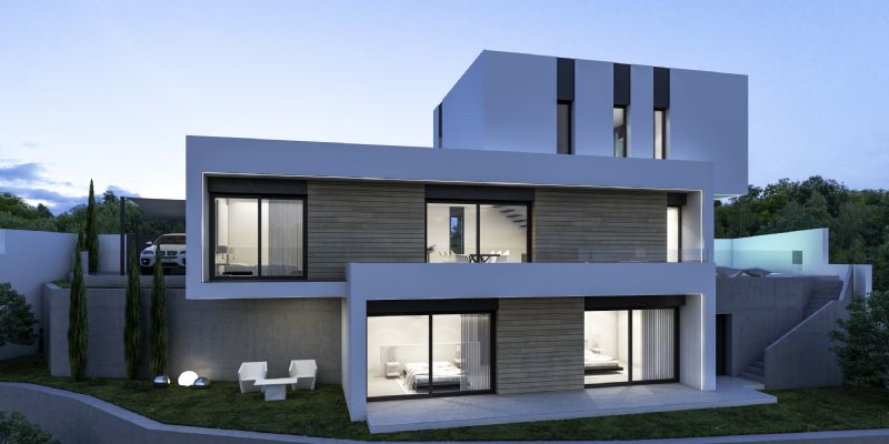 En venta Villa independiente moderna de nueva construcción, Benissa, Alicante, Comunidad Valenciana, España